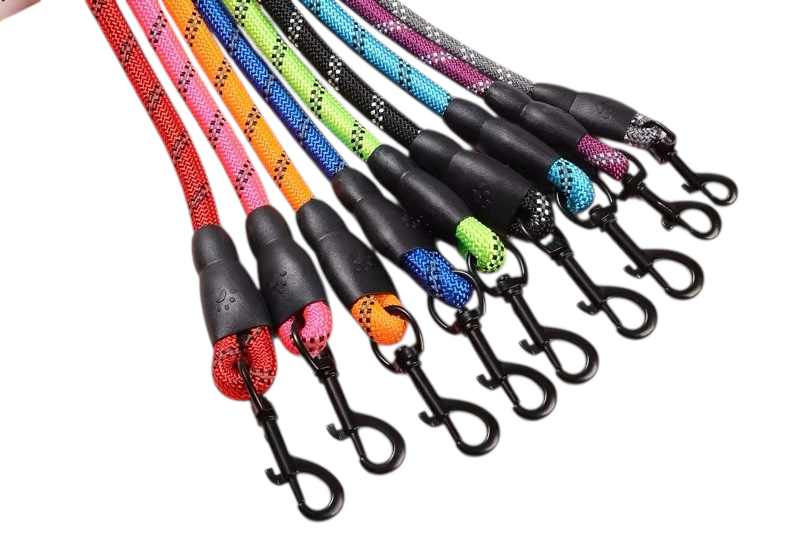 Reflective Non Tangle Dog Leash Small Large Dogs